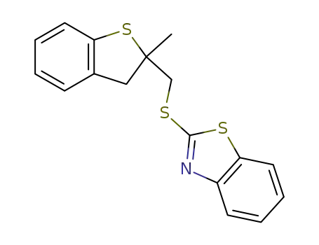2-(2-benzothiazolyl)thiomethyl-2-methyl-2,3-dihydrobenzothiophene