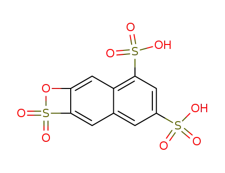 2,2-dioxo-2λ6-naphth[2,3-c][1,2]oxathiete-5,7-disulfonic acid