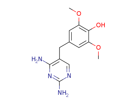 2,4-diamino-5-(3',5'-dimethoxy-4'-hydroxybenzyl)-pyrimidine