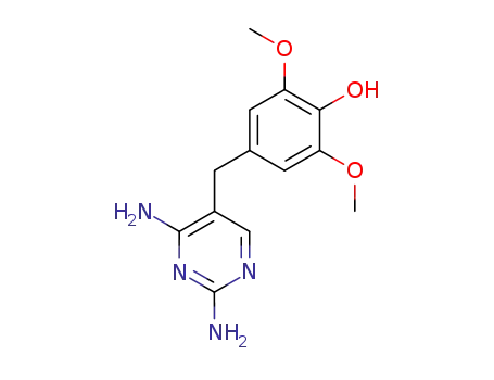 Molecular Structure of 21253-58-7 (4-DeMethyltriMethopriM)