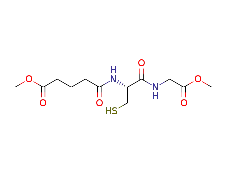 4-[(R)-2-Mercapto-1-(methoxycarbonylmethyl-carbamoyl)-ethylcarbamoyl]-butyric acid methyl ester