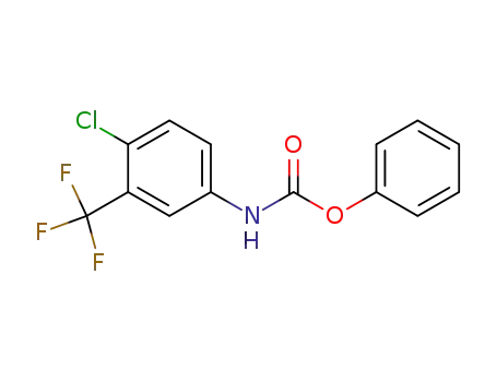 (4-chloro-3-trifluoromethylphenyl)carbamic acid phenyl ester