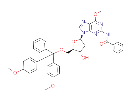 N-benzoyl-5'-dimethoxytrityl-O6-methyldeoxyguanosine
