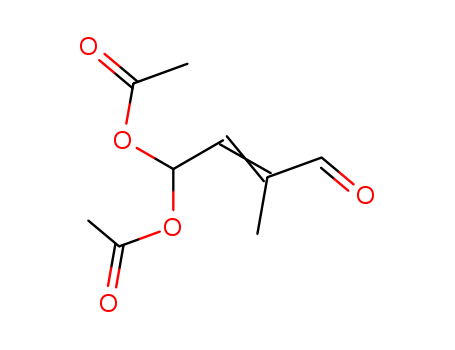 2-Butenal,4,4-bis(acetyloxy)-2-methyl-
