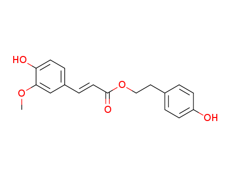 p-Hydroxyphenethyl trans-ferulate CAS No:84873-15-4