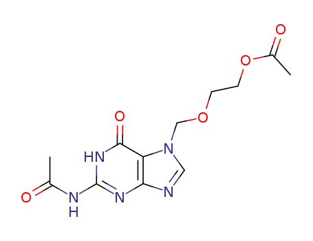 7-<(2-acetoxyethoxy)methyl>-N2-acetylguanine