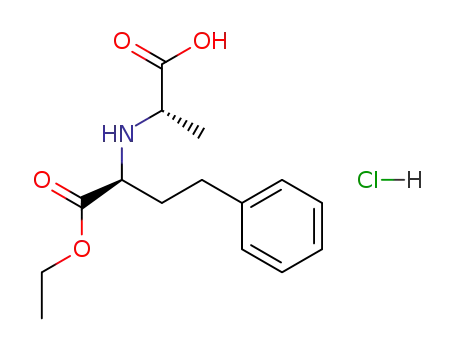 Molecular Structure of 80828-26-8 (Benzenebutanoicacid,-[[(1S)-1-carboxyethyl]amino]-,monoethylester,hydrochloride,(S)-(9CI))