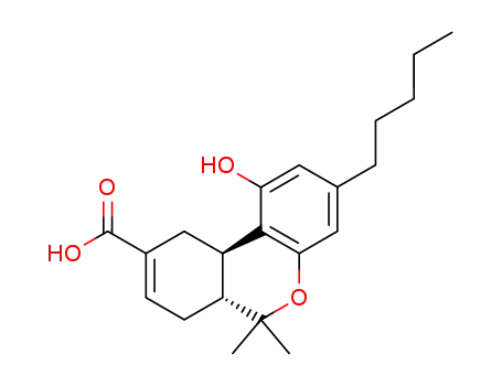 6H-Dibenzo[b,d]pyran-9-carboxylicacid, 6a,7,10,10a-tetrahydro-1-hydroxy-6,6-dimethyl-3-pentyl-, (6aR,10aR)-