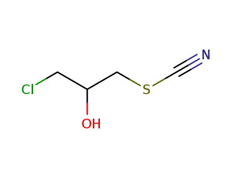 Molecular Structure of 147194-24-9 (Thiocyanic acid, 3-chloro-2-hydroxypropyl ester)