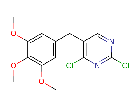 2,4-DICHLORO-5-[3,4,5-TRIMETHOXYBENZYL]PYRIMIDINE