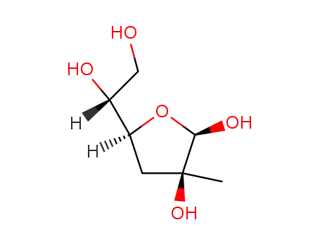 (2R,3S,5S)-5-((R)-1,2-Dihydroxy-ethyl)-3-methyl-tetrahydro-furan-2,3-diol