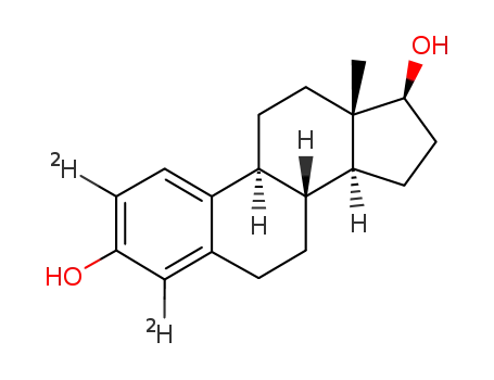 <2,4-2H2>-1,3,5(10)-estratriene-3,17β-diol