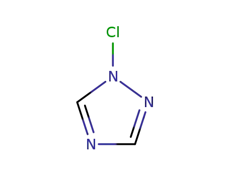 Molecular Structure of 21034-55-9 (1H-1,2,4-Triazole, 1-chloro-)