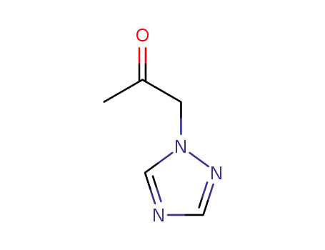 Molecular Structure of 64882-52-6 (1-(1H-1,2,4-TRIAZOL-1-YL)ACETONE)