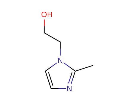 Molecular Structure of 1615-15-2 (1-(2-HYDROXYETHYL)-2-METHYLIMIDAZOLE)