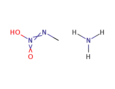 Molecular Structure of 66017-33-2 (Methanamine, N-nitro-, ammonium salt)