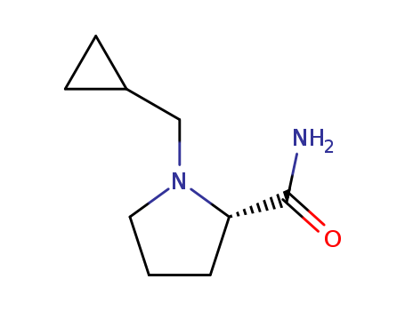 2-PYRROLIDINECARBOXAMIDE,1-(CYCLOPROPYLMETHYL)-,(2S)-