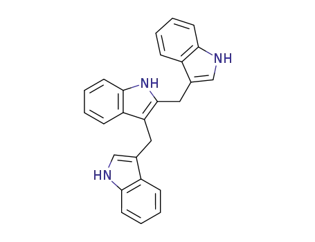 Molecular Structure of 138250-72-3 (2,3-bis(3-indolylmethyl)indole)