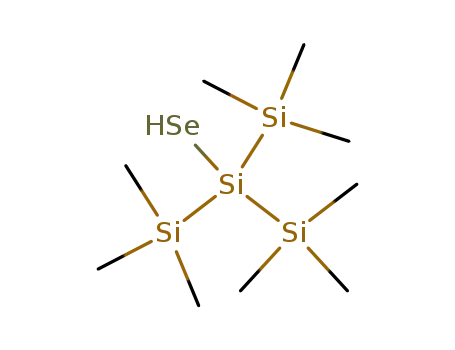 Molecular Structure of 148808-60-0 (2-Trisilaneselenol, 1,1,1,3,3,3-hexamethyl-2-(trimethylsilyl)-)