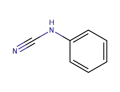 Molecular Structure of 622-34-4 (phenylcyanamide)