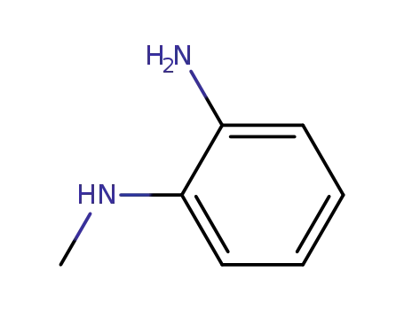 Molecular Structure of 4760-34-3 (N-Methylbenzene-1,2-diamine)