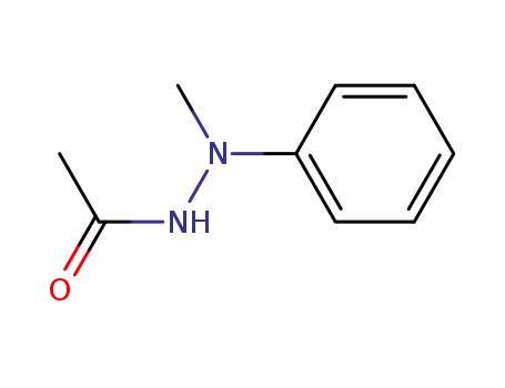 Molecular Structure of 38604-68-1 (Acetic acid, 2-methyl-2-phenylhydrazide)