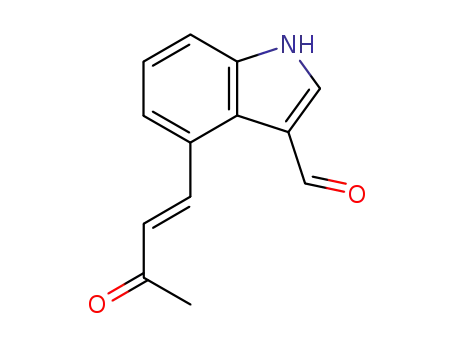 4-(3-formylindol-4-yl)-3-buten-2-one