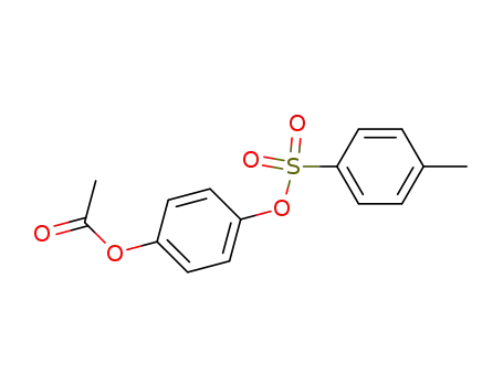 Molecular Structure of 82969-01-5 (1,4-Benzenediol, acetate 4-methylbenzenesulfonate)