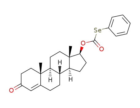3-oxo-androst-4-en-17β-yl Se-phenyl selenocarbonate