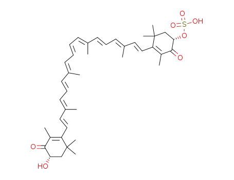 (3S,3'S)-astaxanthin monosulfate