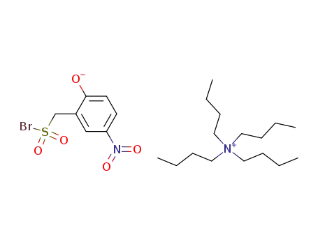tetra(n-butyl)ammonium 2-hydroxy-5-nitrotoluene-α-sulphonyl bromide