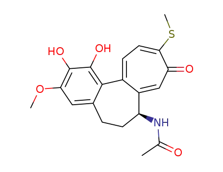 10-demethoxy-1-O,2-O-didemethyl-10-(methylthio)colchicine