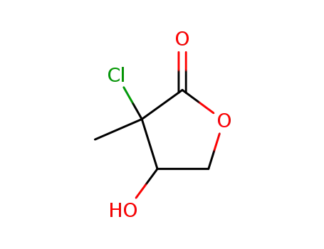 2-chloro-3-hydroxy-2-methyl-γ-butyrolacton