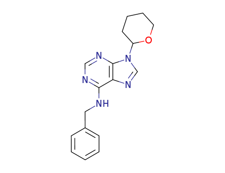 N-Benzyl-9-(tetrahydro-2H-pyran-2-yl)adenine