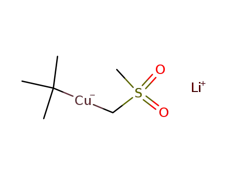 lithium (methylsulfonyl)methyl(tert-butyl)cuprate