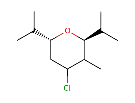 (2S,6R)-4-Chloro-2,6-diisopropyl-3-methyl-tetrahydro-pyran