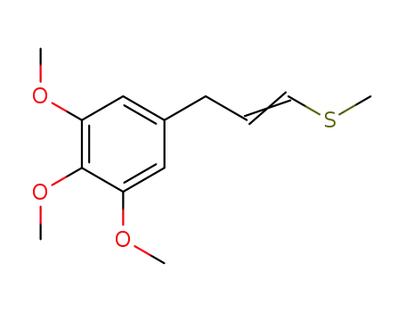 1-methylthio-3-(3',4',5'-trimethoxyphenyl)propene