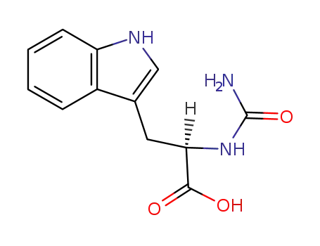 Molecular Structure of 54896-75-2 (N-carbamyltryptophan)