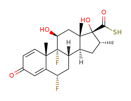 Androsta-1,4-diene-17-carbothioicacid, 6,9-difluoro-11,17-dihydroxy-16-methyl-3-oxo-, (6a,11b,16a,17a)-