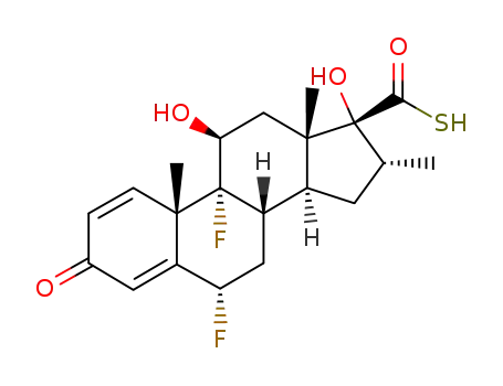 Androsta-1,4-diene-17-carbothioicacid, 6,9-difluoro-11,17-dihydroxy-16-methyl-3-oxo-, (6a,11b,16a,17a)-