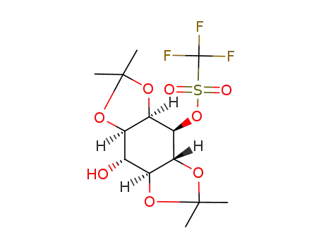 (+/-)-1,2:4,5-di-O-isopropylidene-3-O-trifluorometnanesulfonyl-myo-inositol