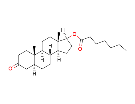 3-oxo-5α-androstan-17β-yl heptanoate
