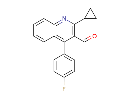 2-cyclopropyl-4-(4-fluorophenyl)quinoline-3-carboxaldehyde