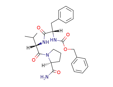 Molecular Structure of 164861-48-7 (L-Prolinamide, N-[(phenylmethoxy)carbonyl]-L-phenylalanyl-L-valyl-)
