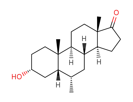 3α-Hydroxy-6α-methyl-5β-androstan-17-on