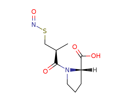 L-Proline,1-[(2S)-2-methyl-3-(nitrosothio)-1-oxopropyl]-