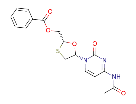 ((2R,5S)-5-(4-acetamido-2-oxopyrimidin-1(2H)-yl)-1,3-oxathiolan-2-yl)methyl benzoate