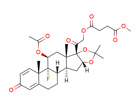 1'-(11-Acetyl-triamcinolone-acetonide-21)-4'-methyl succinate