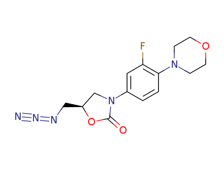 (R)-5-(Azidomethyl)-3-[3-fluoro-4-(4-morpholinyl)phenyl]-2-oxazolidinone