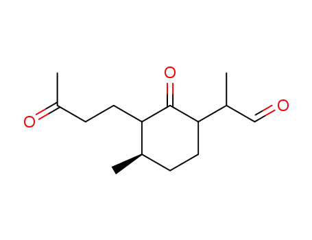 2-[(R)-4-Methyl-2-oxo-3-(3-oxo-butyl)-cyclohexyl]-propionaldehyde